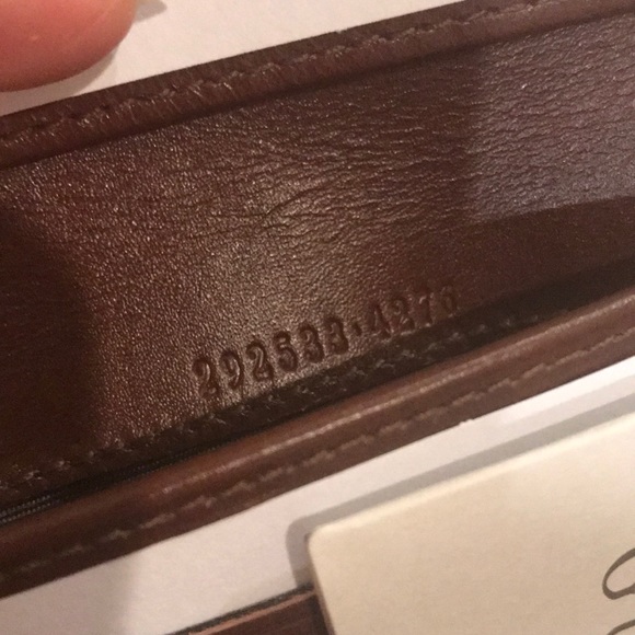 NWT Authentic Gucci Woven GG Tall Bifold Wallet - Picture 6 of 8